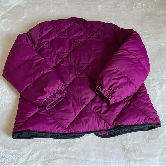 Lands End magenta zip up puffer quilted like jacket
Nwt 
Size S - Picture 9 of 9
